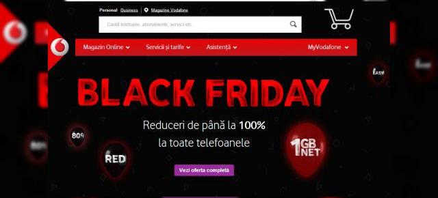Iată detalii despre campania Vodafone Black Friday 2013; Până la 100% reducere la toate telefoanele!
