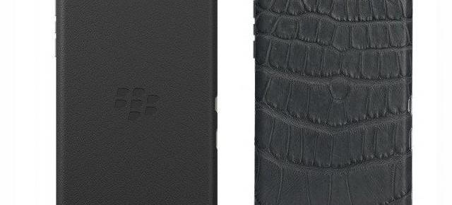 BlackBerry lansează smartphone-ul Porsche Design Pâ€™9982 Limited Edition; carcasă spate din piele de crocodil
