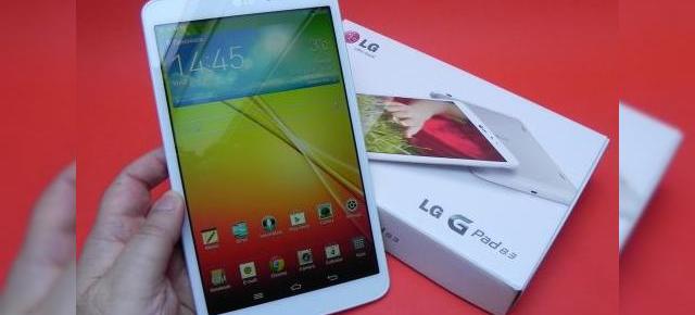 LG G Pad 8.3 unboxing: format inedit, design solid, funcții de LG G2 (Video)