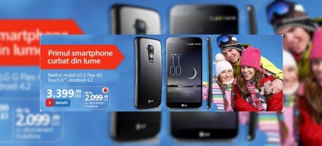 Faimosul telefon LG G Flex ajunge În România, vândut de eMAG.ro!