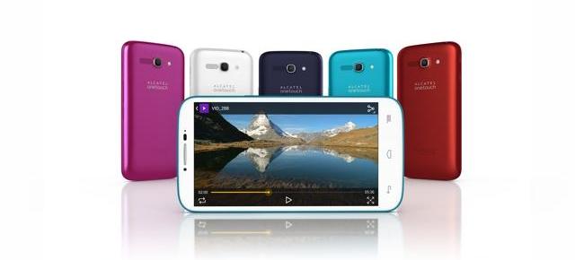 CES 2014: Alcatel anunță telefonul OneTouch Pop C9, un midrange colorat cu ecran mare