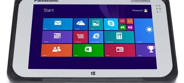 CES 2014: Panasonic lansează o tabletă Windows de 7 inch cu carcasă ultrarezistentă