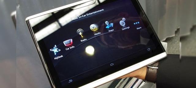 Audi anunță o tabletă cu Android pentru automobilele sale