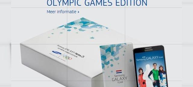 Samsung Galaxy Note 3 primește o ediție olimpică cu ocazia jocurilor de iarnă de la Sochi