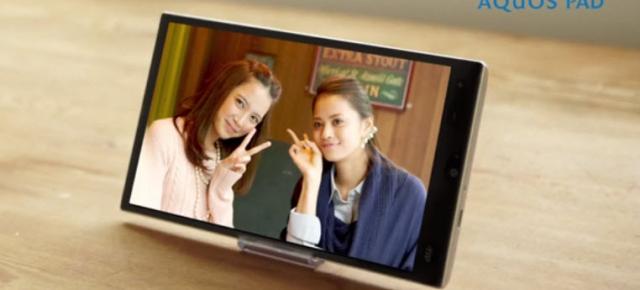 Sharp anunță tableta Aquos Pad SHT22, model cu ecran IGZO de 7 inch (video)