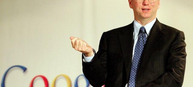 100 de milioane de dolari pentru Eric Schmidt, pentru a rămâne atașat Google