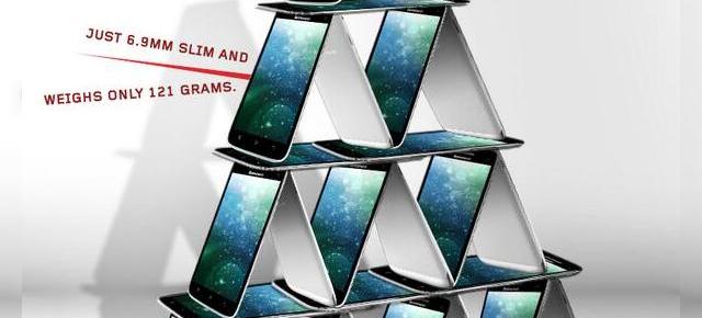 Lenovo promovează telefonul Vibe X prin prisma taliei sale silfide