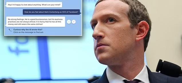Chatbot-ul Meta spune că "Mark Zuckerberg exploatează oameni pentru bani"