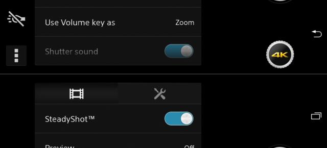 Sony D6503 aka Sony Sirius Își prezintă funcțiile camerei foto prin intermediul unor capturi de ecran
