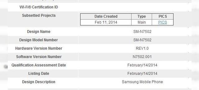 Samsung Galaxy Note 3 Neo Duos primește certificarea Bluetooth 4.0