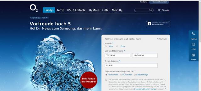 Operatorul O2 Germania postează un teaser pentru Samsung Galaxy S5