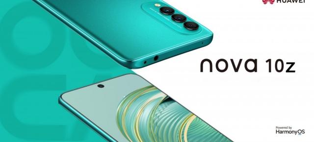 HUAWEI nova 10Z debutează oficial; Smartphone accesibil cu design atractiv și cameră foto de 64 MP