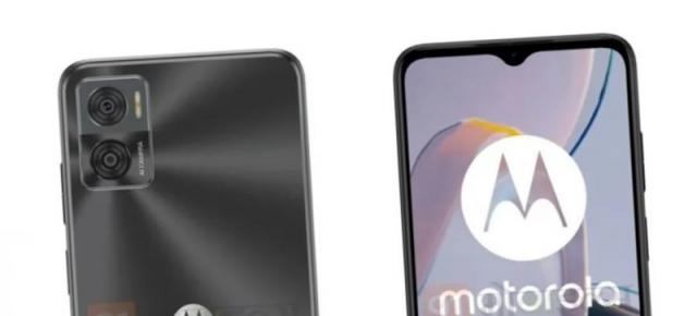 Motorola Moto E22 apare în randări cu o cameră duală arătoasă şi breton picătură