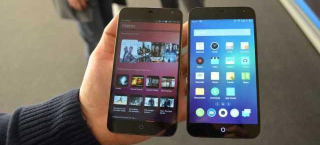 MWC 2014: Meizu MX3 și BQ Smartphone surprinse la Barcelona În stadiul de prototipuri bazat pe Ubuntu OS