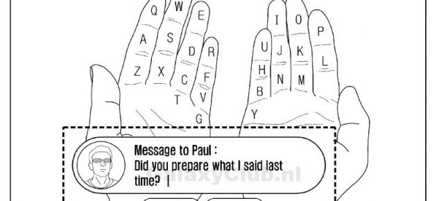 Ochelarii Samsung Glass ar putea transforma palmele utilizatorului În tastatura virtuală