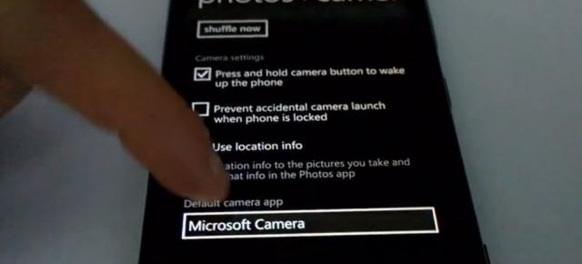 Iată o demonstrație a aplicației Camera de pe Windows Phone 8.1 (Video)