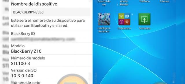 Capturi de ecran din BlackBerry OS 10.3 ajung pe web, vom avea parte de un nou asistant virtual