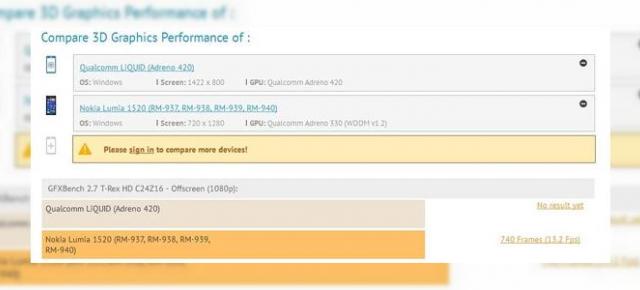 Primele scăpări cu Nokia Lumia 1820 scot la iveală un display Quad HD și un procesor Qualcomm Snapdragon 805