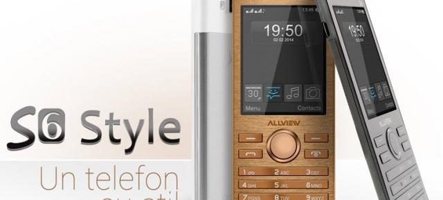 Allview lansează telefonul dual SIM cu tastatură clasică S6 Style, la prețul de 219 lei