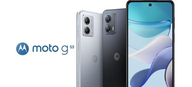 Motorola Moto G53 5G a debutat şi intrigă prin rezoluţia modestă a ecranului, dar are refresh rate de 120 Hz