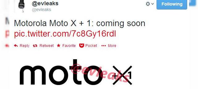 Motorola Moto X+1 va sosi În curând, conform lui @evleaks