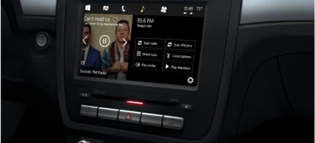 Microsoft anunță "Windows in the Car", rival pentru Apple CarPlay și sistem auto cu suport pentru comandă vocală (Video)