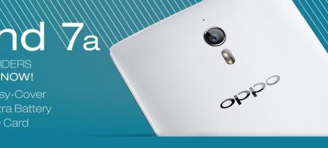 Oppo Find 7a disponibil acum prin precomanda cu accesorii la pachet; Costa 399 de euro!