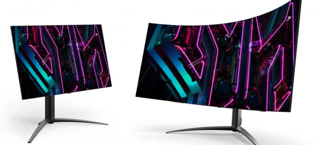 CES 2023: Acer dă atacul la portofel cu monitoarele OLED de 240 Hz Predator X45 şi X27U