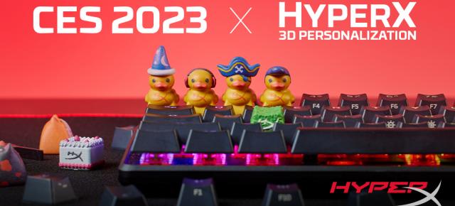 CES 2023: HyperX anunță un program prin care îți poți personaliza și customiza perifericele de gaming cu ajutorul printării 3D