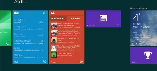 Microsoft Research Asia prezintă tile-urile interactive pentru platforma Windows