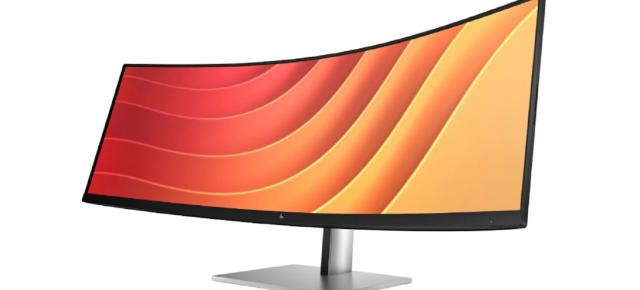 CES 2023: HP E45C G5 prezentat oficial! Monitor cu display curbat generos, de 44.5 inch, rezoluție DQHD și refresh rate de 165Hz