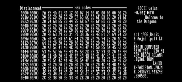 37 de ani de la primul virus de computer; Ce putere avea Brain la vremea sa?