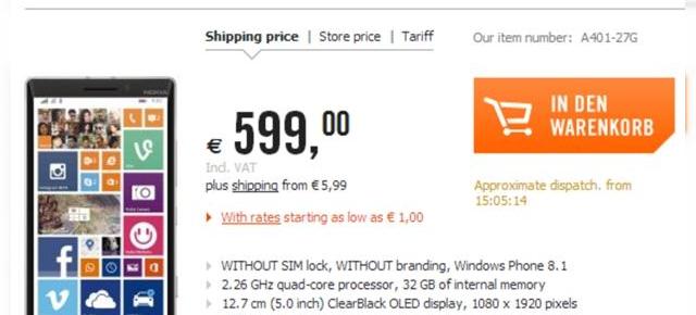 Nokia Lumia 930 ar putea ajunge În magazine În mai puțin de o lună