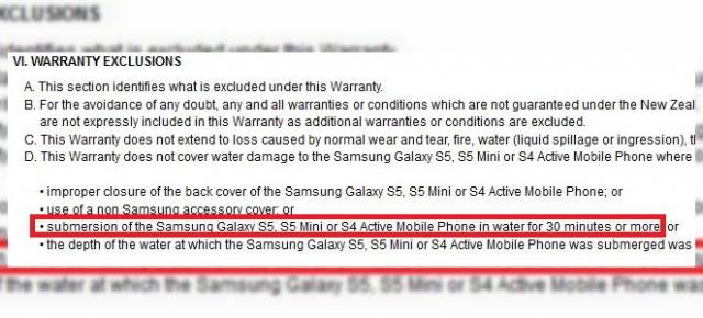 Samsung Galaxy S5 Mini va fi rezistent la apă, conform filialei Samsung Noua Zeelandă