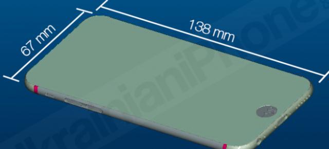 Noi randari ale lui iPhone 6 indică o grosime de doar 6 mm