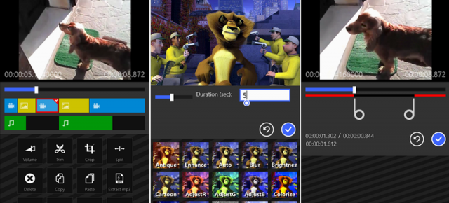 Windows Phone 8.1 primește o aplicație de editare video numită Movie Maker 8.1; aceasta poate fi achiziționată pentru doar 1.49$