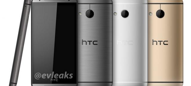 HTC One Mini 2 apare Într-o nouă imagine randată ce ne prezintă gama de culori