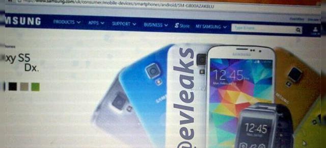 Samsung Galaxy S5 Mini apare sub denumirea Galaxy S5 Dx pe site-ul oficial Samsung