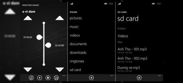 Magazinul de aplicații Windows Phone Store va include de astăzi o aplicație de compus ringtone-uri