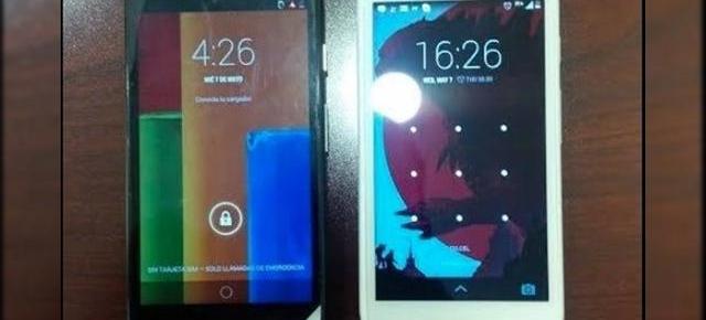 Motorola Moto E versus Moto G În noi imagini apărute pe web