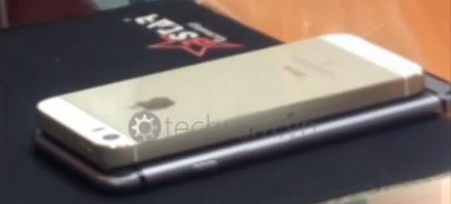 Apple iPhone 6 apare Într-un prim clip hands on, doar sub formă de machetă (Video)
