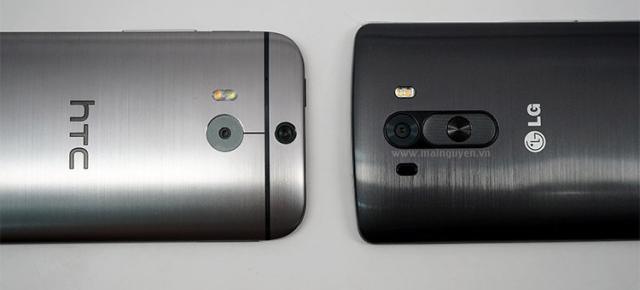 LG G3 comparat cu HTC One M8 Într-o nouă fotografie