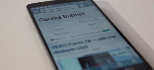 LG G3 primește deja un prim hands on românesc, via Buhnici (Video)