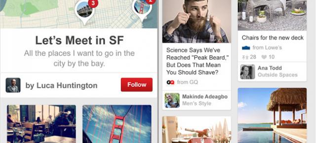 Pinterest În sfârșit disponibil și pe Windows Phone!