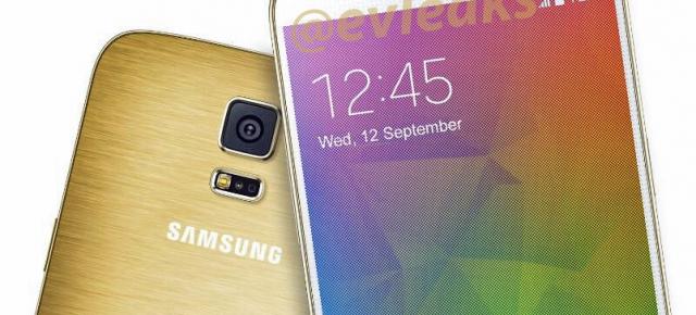 Samsung Galaxy F apare pe auriu Într-o randare nouă postata de @evleaks