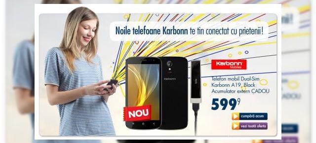 Terminalele Karboon ajung și pe Flanco; primim o baterie externă cadou la achiziție