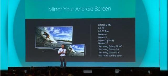Chromecast primește noi update-uri printre care se numără și funcția de screen mirroring pentru terminalele Android