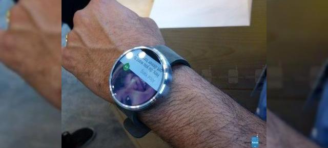 Motorola Moto 360 fotografiat și filmat În cadrul unei experiențe hands-on la I/O 2014; De departe cel mai arătos smartwatch (Video)!