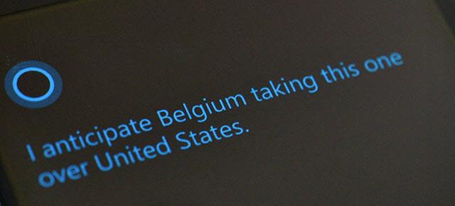 Cortana a prezis cu succes 8 meciuri de la Cupa Mondială 2014; Mai ceva decât caracatița Paul!