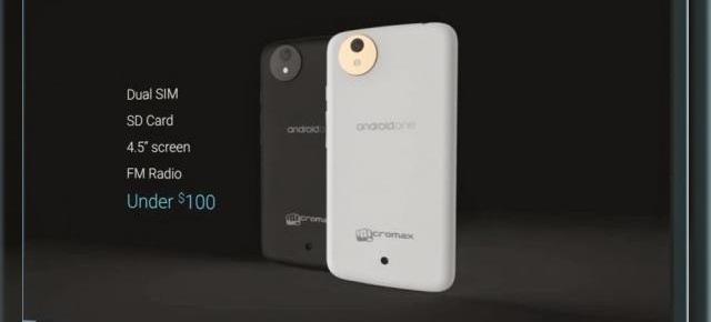 Iată cum sună specificațiile unui telefon Micromax cu Android One